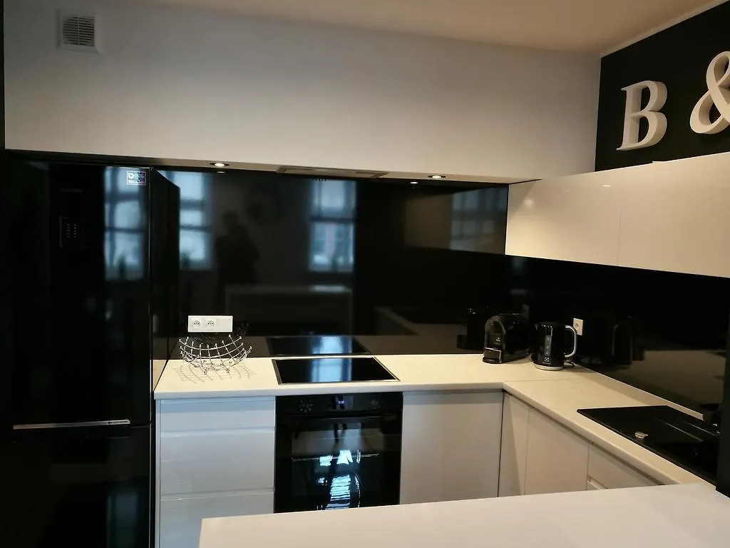 Apartmán Black&White Apartment- Wierzbowa 5 Poznaň